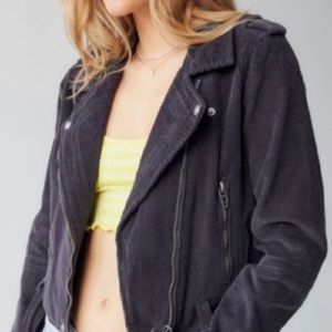 BLANKNYC cord moto jacket